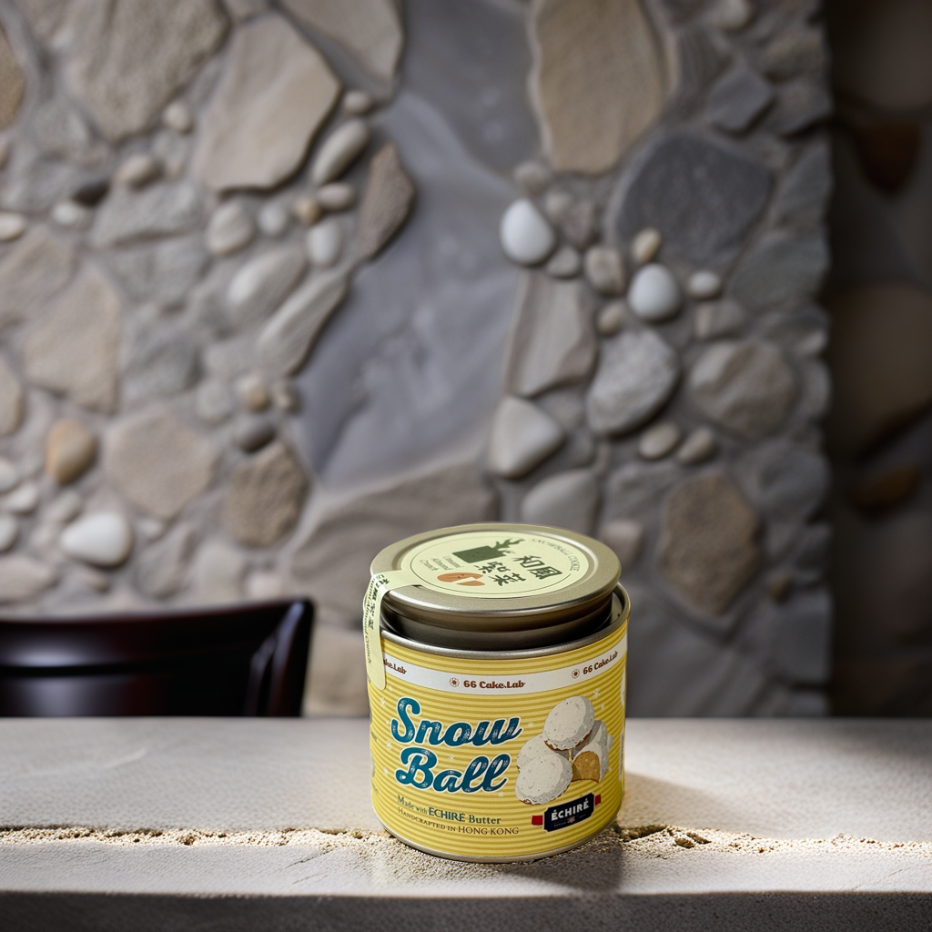 招牌紫菜杏仁雪球曲奇